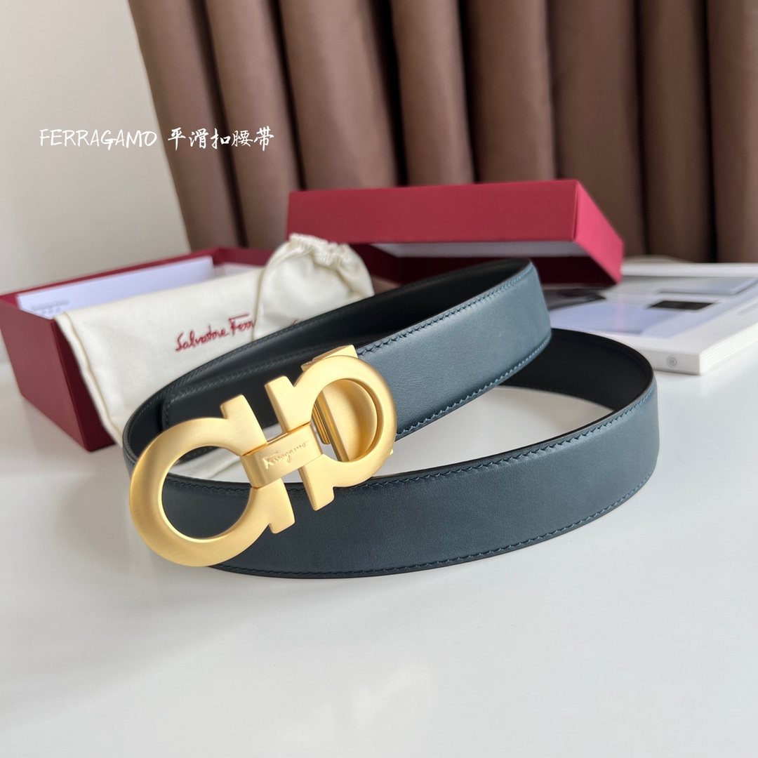 FERRAGAMO_菲拉格慕平滑扣腰