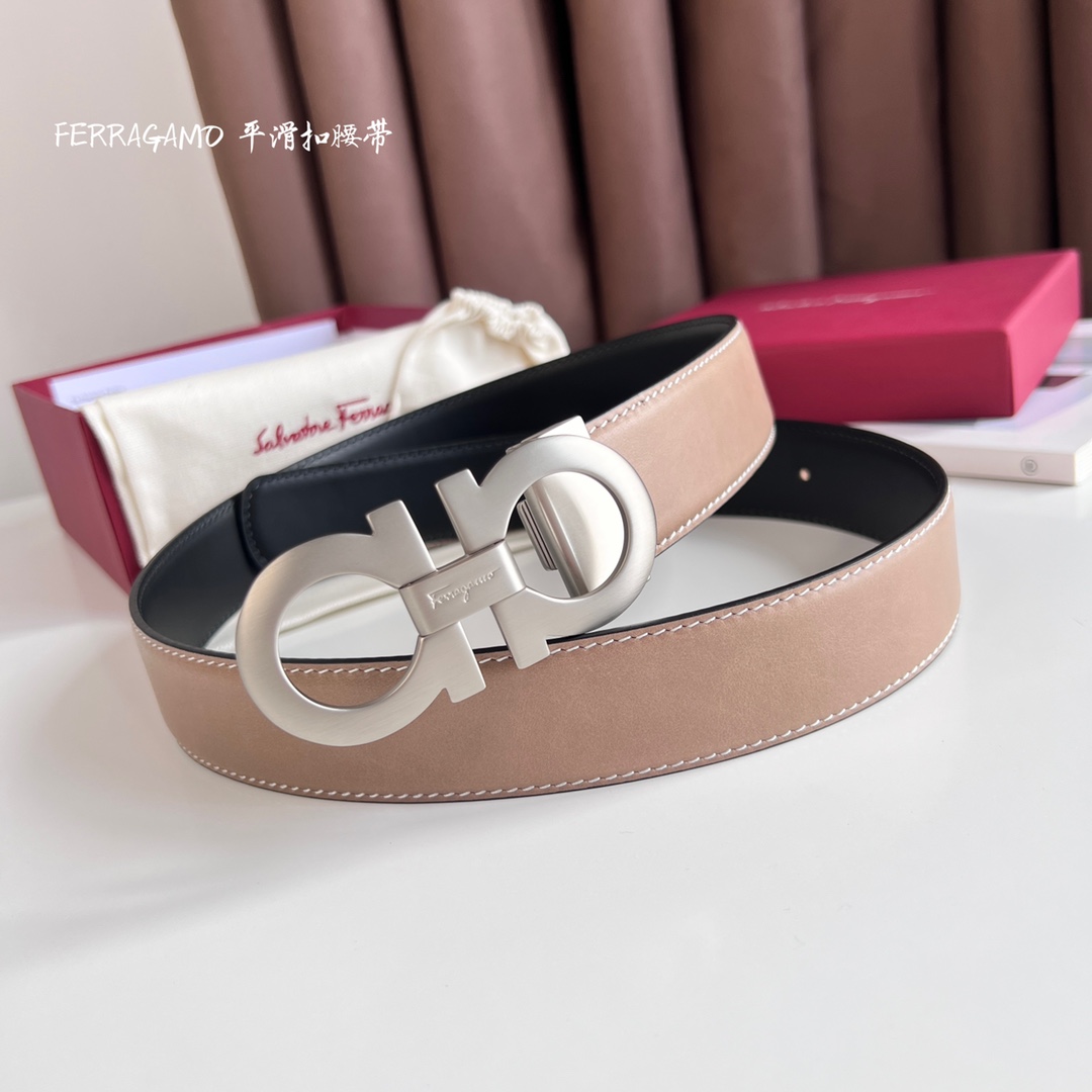 FERRAGAMO_菲拉格慕平滑扣腰