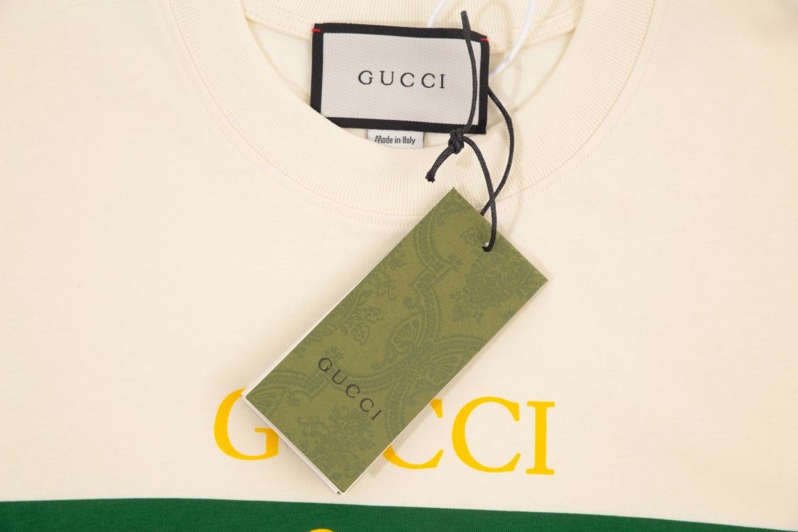 170 - Gucci/古驰限定款Boutique字母织带印花短袖T恤Tee