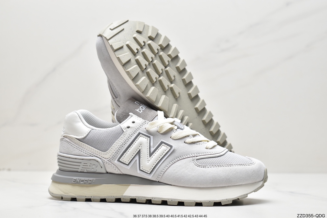 250 New Balance U574升级版系列低帮复古休闲运动慢跑鞋“米白色”U574LGE1