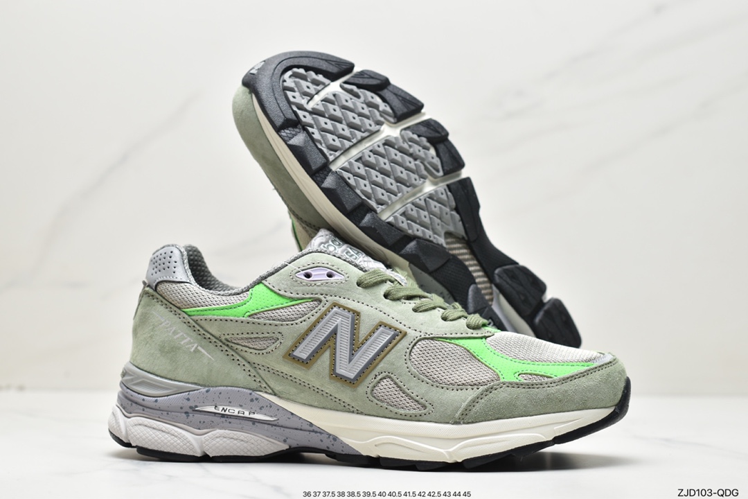 240 Patta x New Balance 990 v3 潮流复古休木跑步鞋 M990PP3