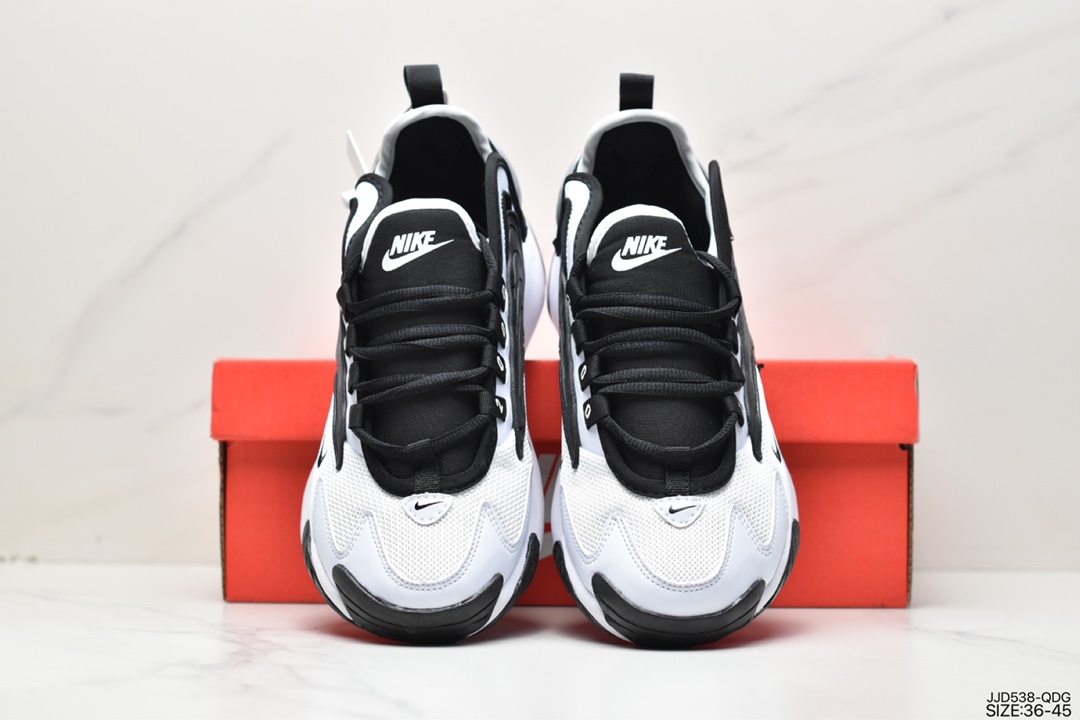130 耐克老爹鞋系列 经典简单配色 舒适脚感Nike Zoom 2K Sneaker Zoom 2000复古百搭老爹慢跑鞋AO0354-100