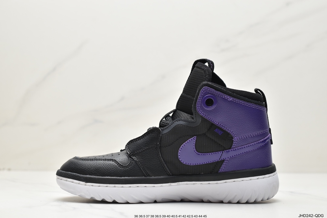 190 Air Jordan I High React”Court/Purple”瑞亚AJ1乔丹一代高帮AR5321-005