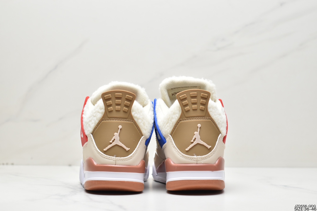 140 Air Jordan 4 鸳鸯 卡其色 AJ4代中帮复古休闲运动文化篮球鞋DC0790-103