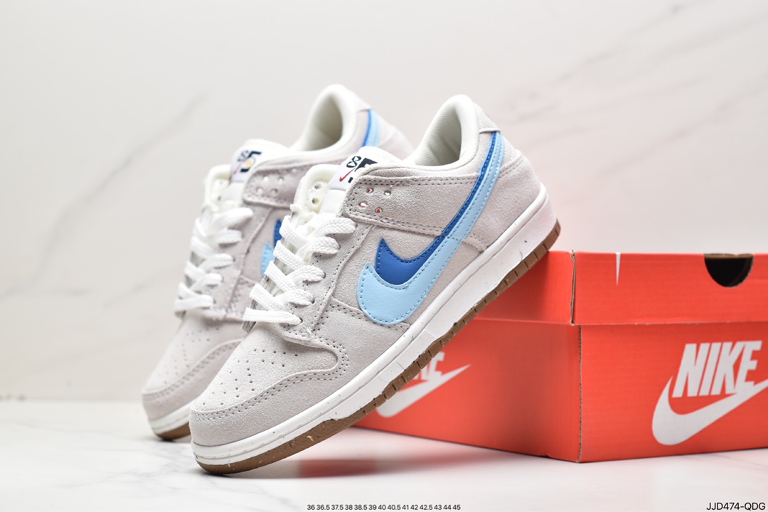 130 耐克Nike SB Dunk Low Pro双勾 扣篮系列复古低帮休闲运动滑板板鞋DO9457-100