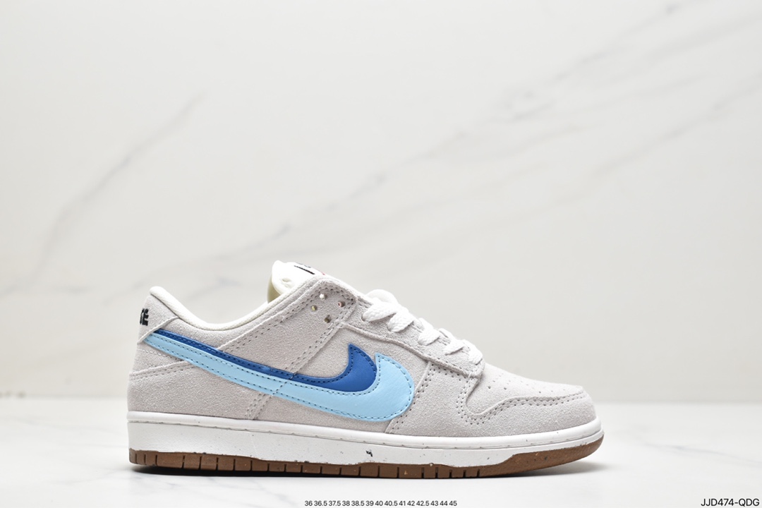 130 耐克Nike SB Dunk Low Pro双勾 扣篮系列复古低帮休闲运动滑板板鞋DO9457-100