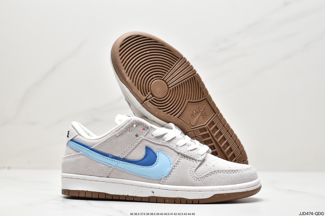 130 耐克Nike SB Dunk Low Pro双勾 扣篮系列复古低帮休闲运动滑板板鞋DO9457-100