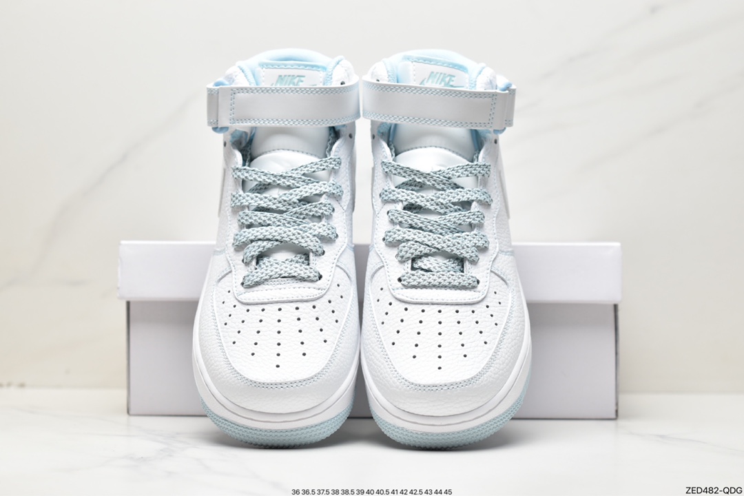 260 Nike Air Force 1 Mid 马克线满天星冰蓝 MK0619-255