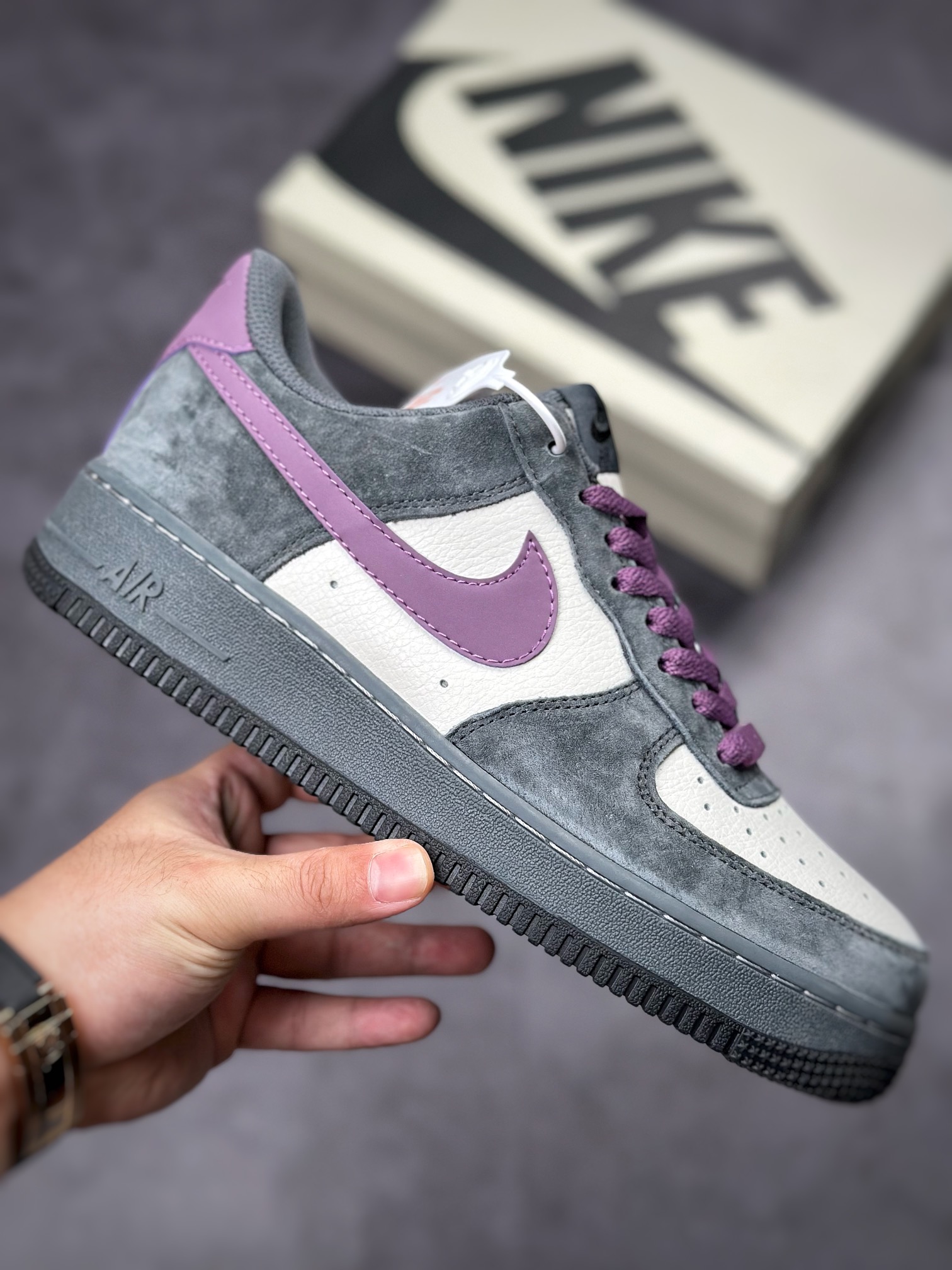 230 Nike Air Force 1 Low 07 “Grey purple”灰紫雾 CW1188-111