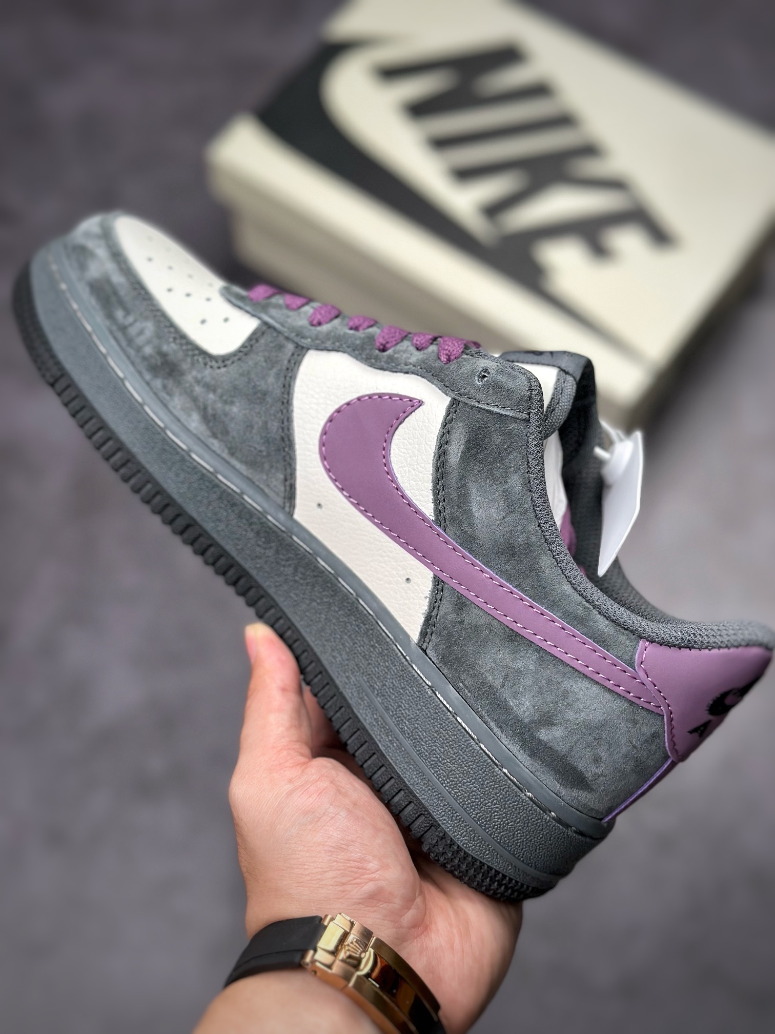 230 Nike Air Force 1 Low 07 “Grey purple”灰紫雾 CW1188-111