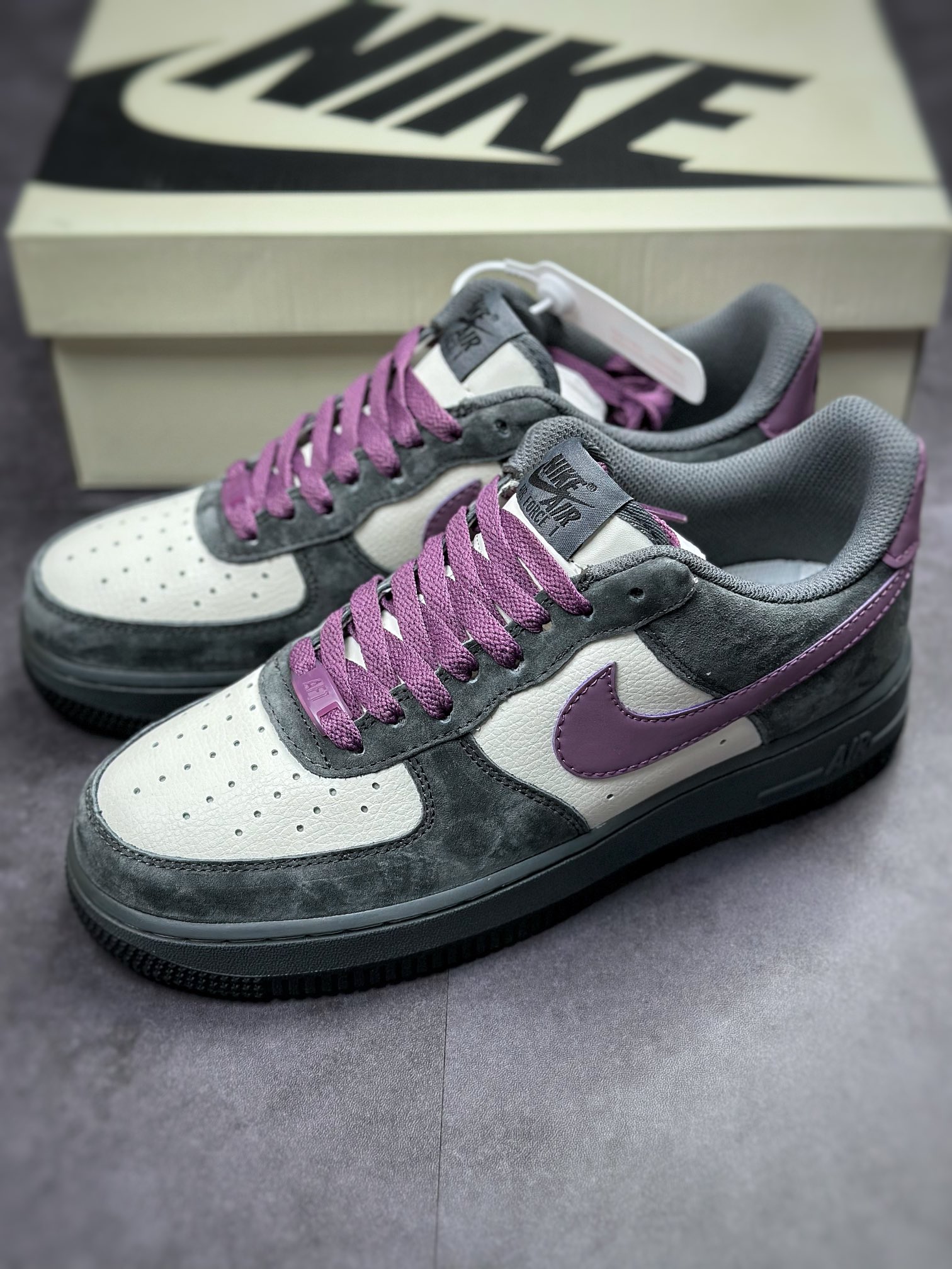 230 Nike Air Force 1 Low 07 “Grey purple”灰紫雾 CW1188-111