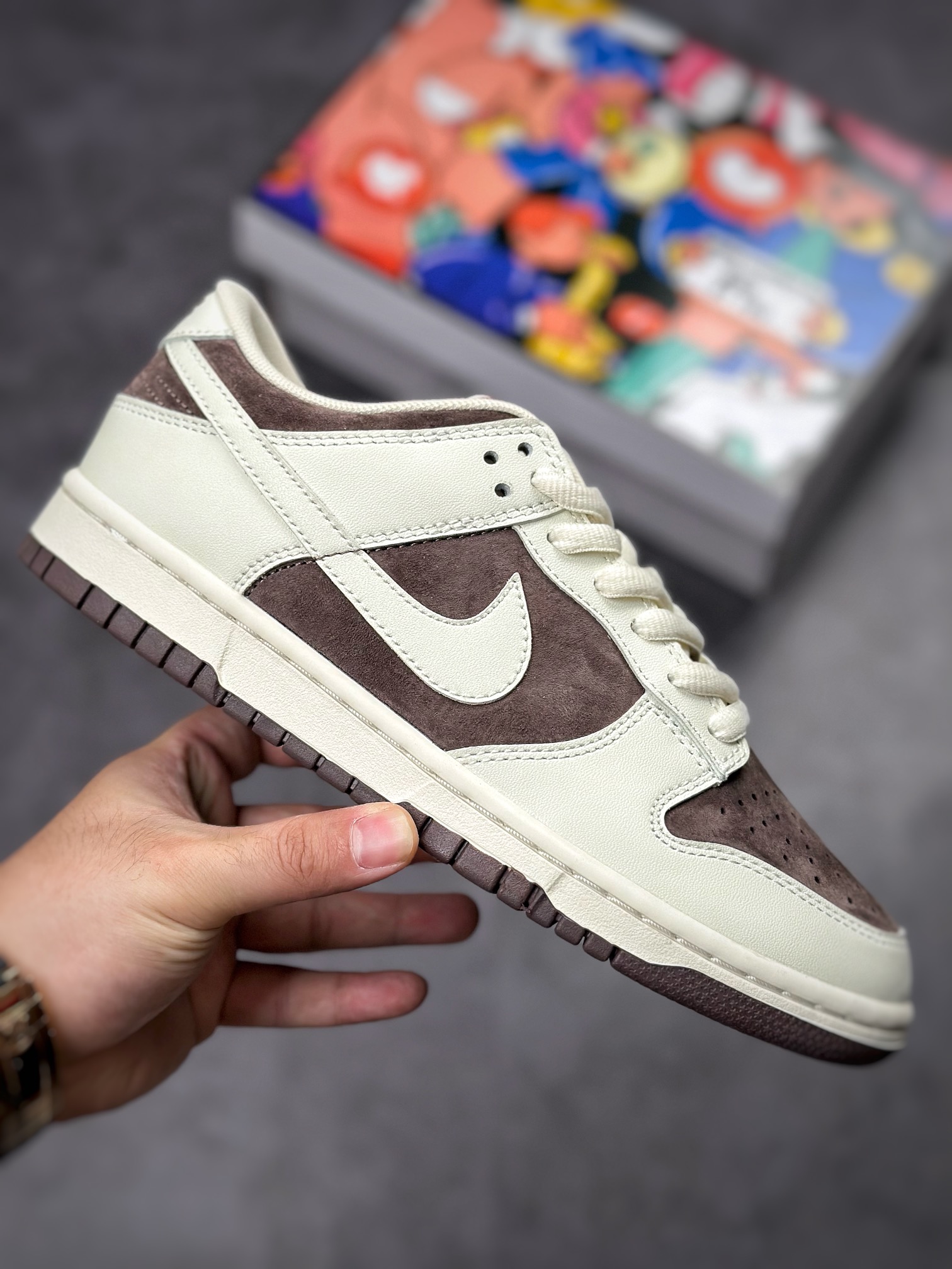 280 Nike SB Dunk Low 奶咖麂皮 纯原大厂出品DN0068-226