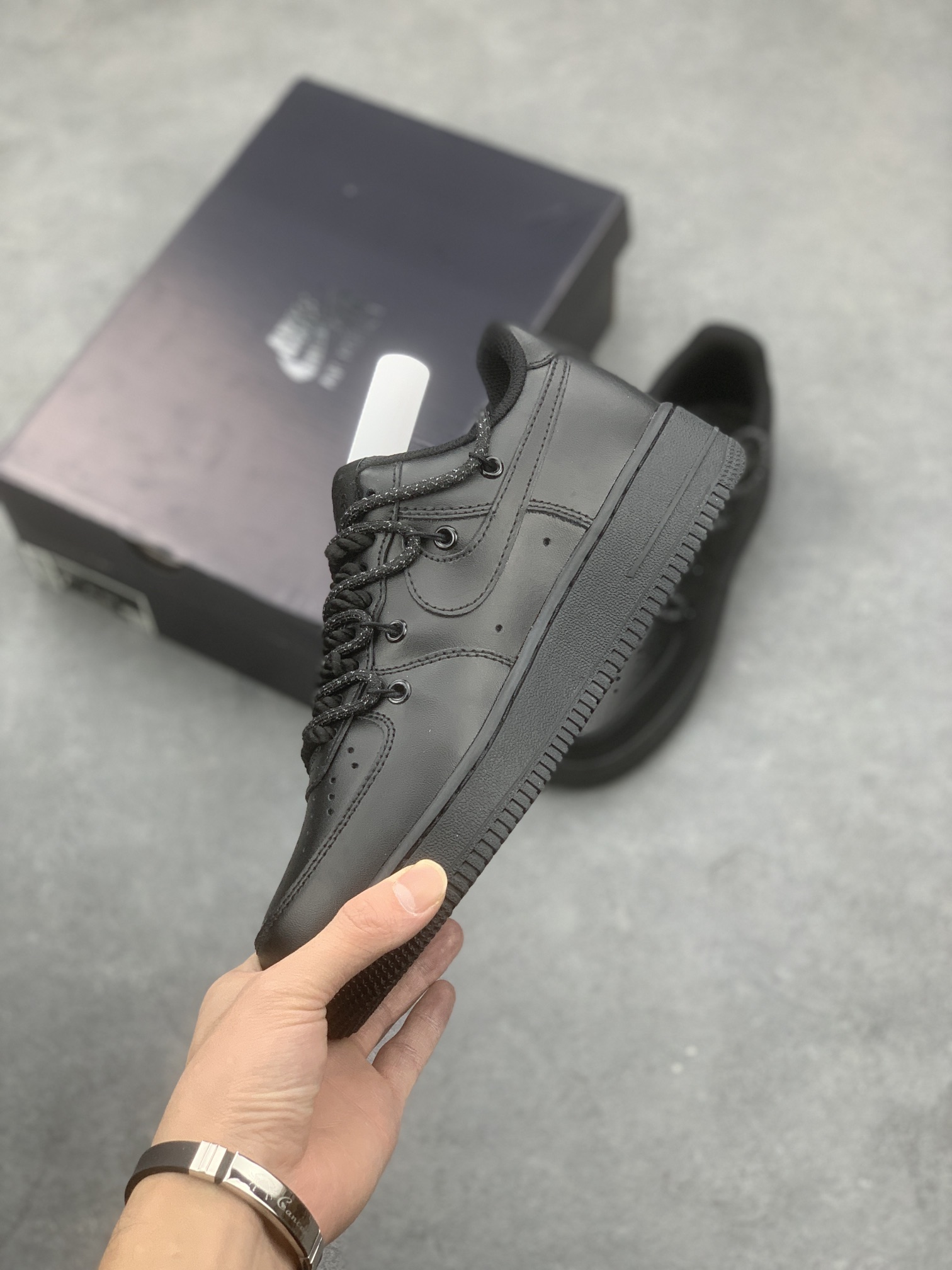 Nike Air Force 1 Sneakers - CV1724-001 - Original Quality, All Black, Classic Style 4 i1670276367 1651 2