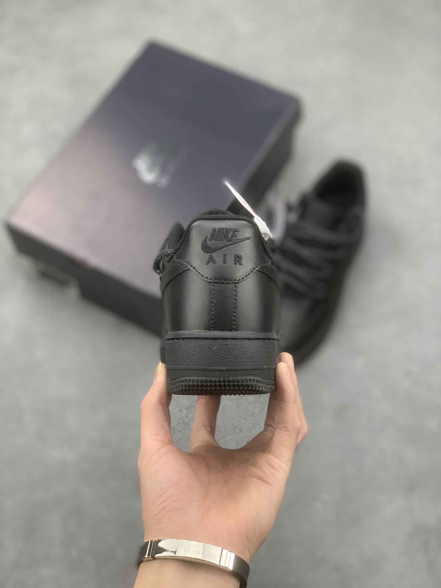 Nike Air Force 1 Sneakers - CV1724-001 - Original Quality, All Black, Classic Style 5 i1670276367 2888 3