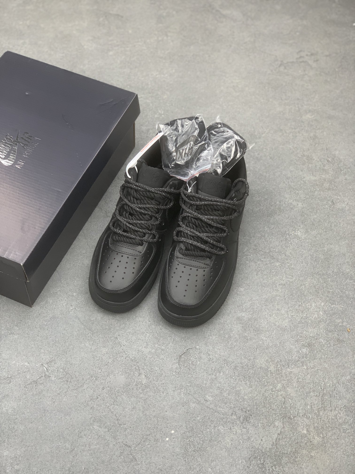 Nike Air Force 1 Sneakers - CV1724-001 - Original Quality, All Black, Classic Style 9 i1670276367 4787 7