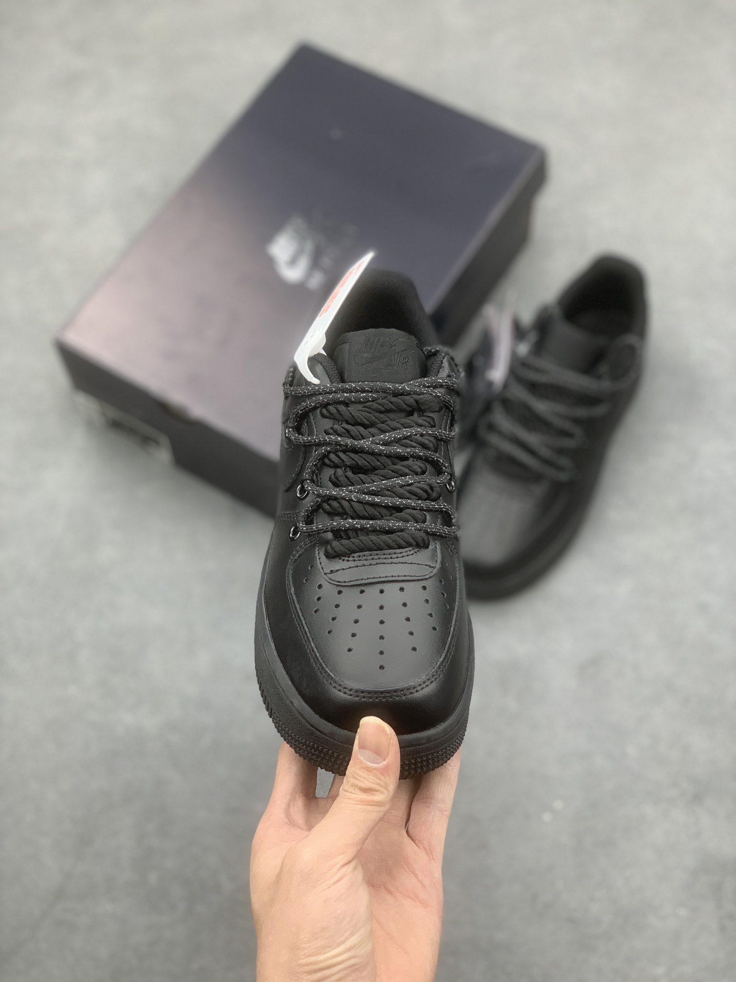 Nike Air Force 1 Sneakers - CV1724-001 - Original Quality, All Black, Classic Style 3 i1670276367 6794 1