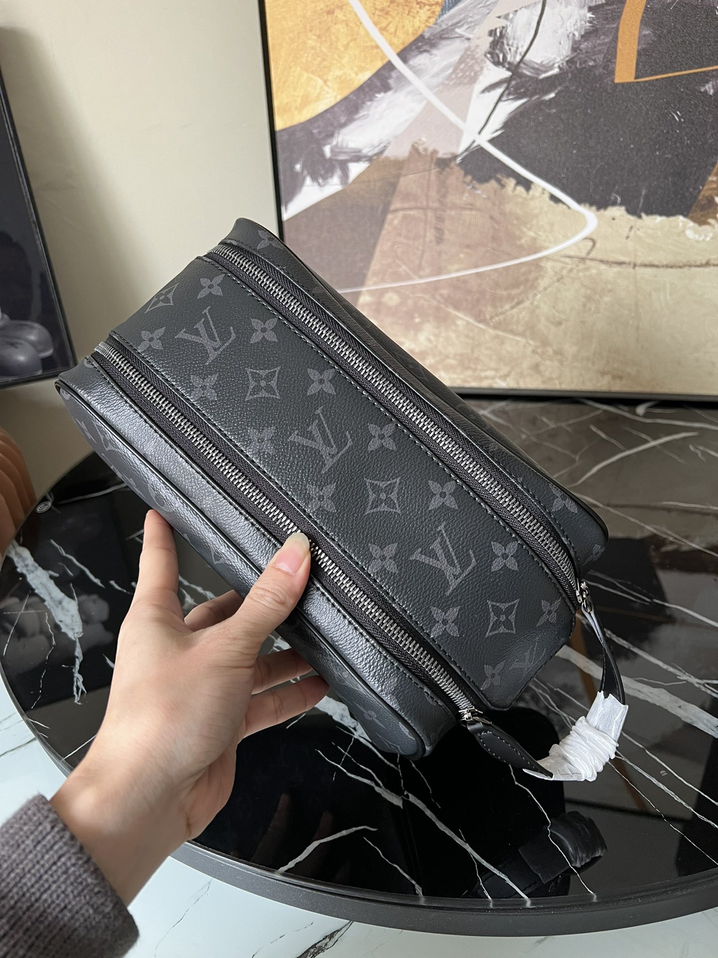 Premium Quality Toiletry Bag M44494 Monogram Eclipse - Bag 5