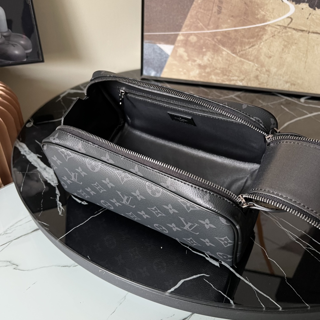 Premium Quality Toiletry Bag M44494 Monogram Eclipse - Bag 8