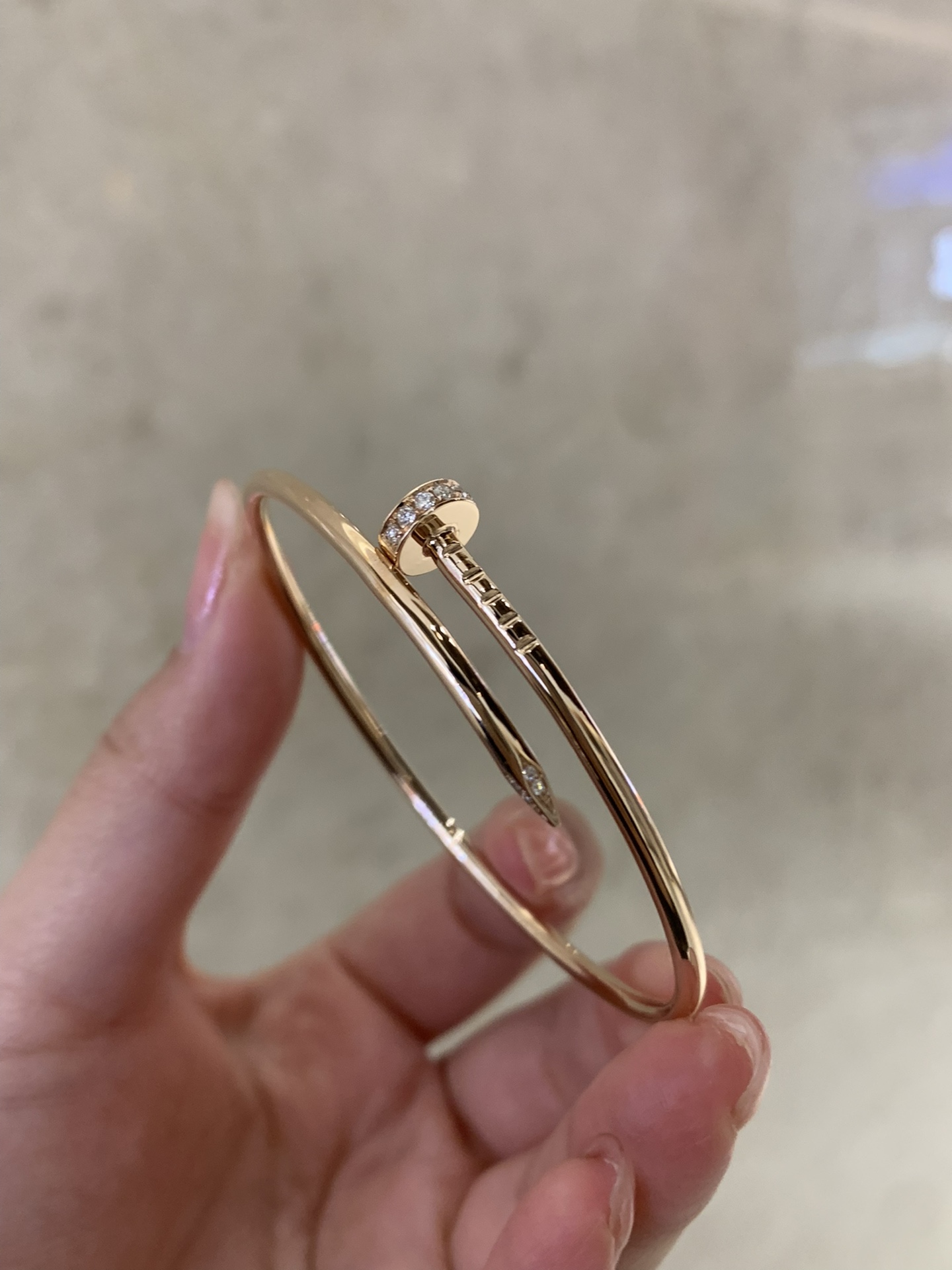 Juste un Clou Bracelet, Small Model (Includes Full Packaging Set - Comprehensive 3