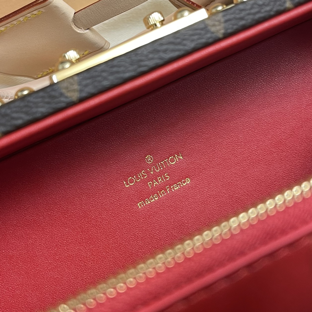 路易威登 Louis Vuitton 高定典藏经典高奢皮具手袋托特包斜挎包女包 #0609BEA0 9