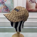 Gucci Hats Baseball Cap Top Quality
 Embroidery Canvas Cotton Cowhide Fashion