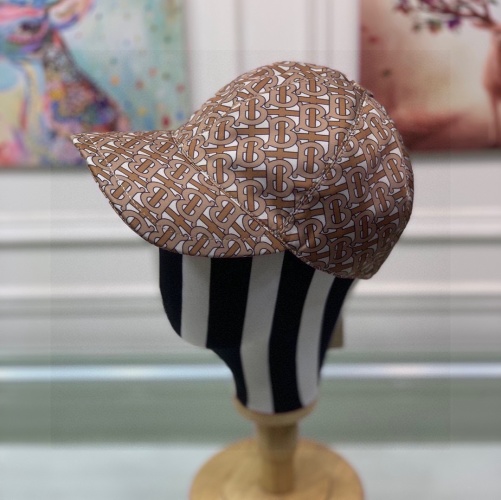Burberry TB Monogram Baseball Cap, Designer Hat with Box and Dust Bag 1 Burberry TB Monogram Baseball Cap, Designer Hat with Box and Dust Bag