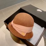 Dior Hats Bucket Hat Straw Hat Black Wool Fall/Winter Collection