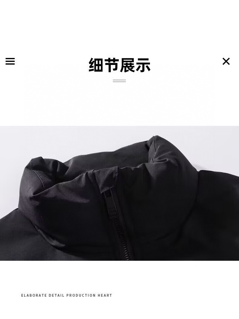 205 尺码S--3XL冬季新款高品质加厚男女款羽绒棉服爆款