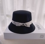 Chanel Store
 Hats Bucket Hat Black White Wool Fall/Winter Collection