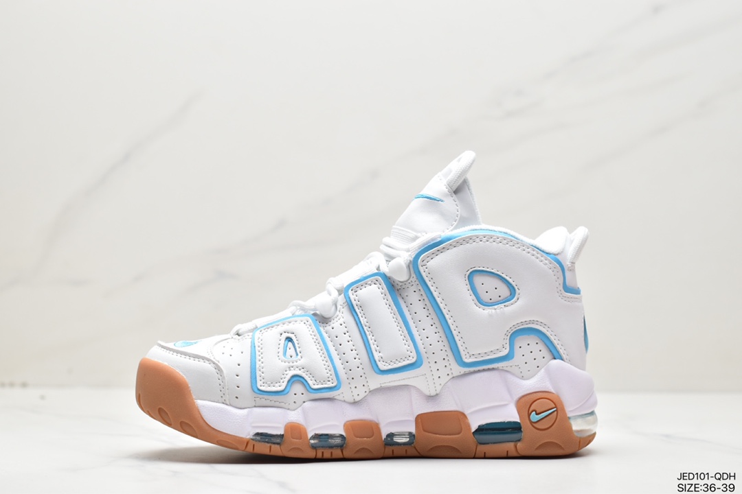 150 耐克Nike WMNS Air More Uptempo GS”Barely Green0”皮蓬初代系列414962-002