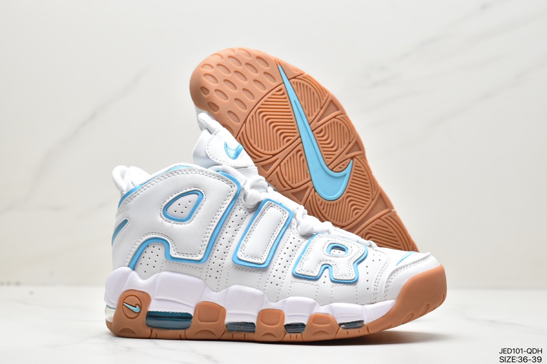 150 耐克Nike WMNS Air More Uptempo GS”Barely Green0”皮蓬初代系列414962-002