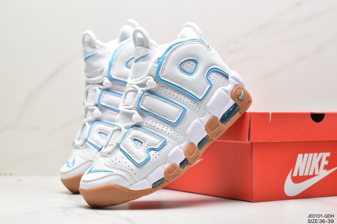 150 耐克Nike WMNS Air More Uptempo GS”Barely Green0”皮蓬初代系列414962-002