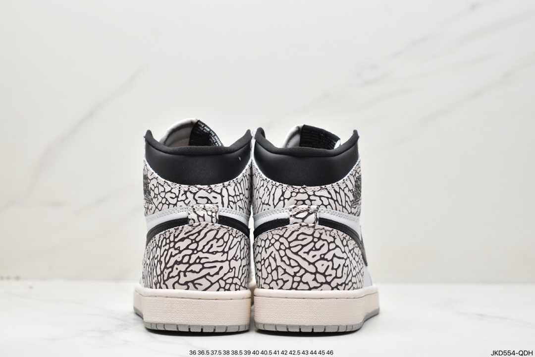160 耐克Nike Air Jordan 1 Retro High OG”White Cement”AJ1代经典DZ5485-052