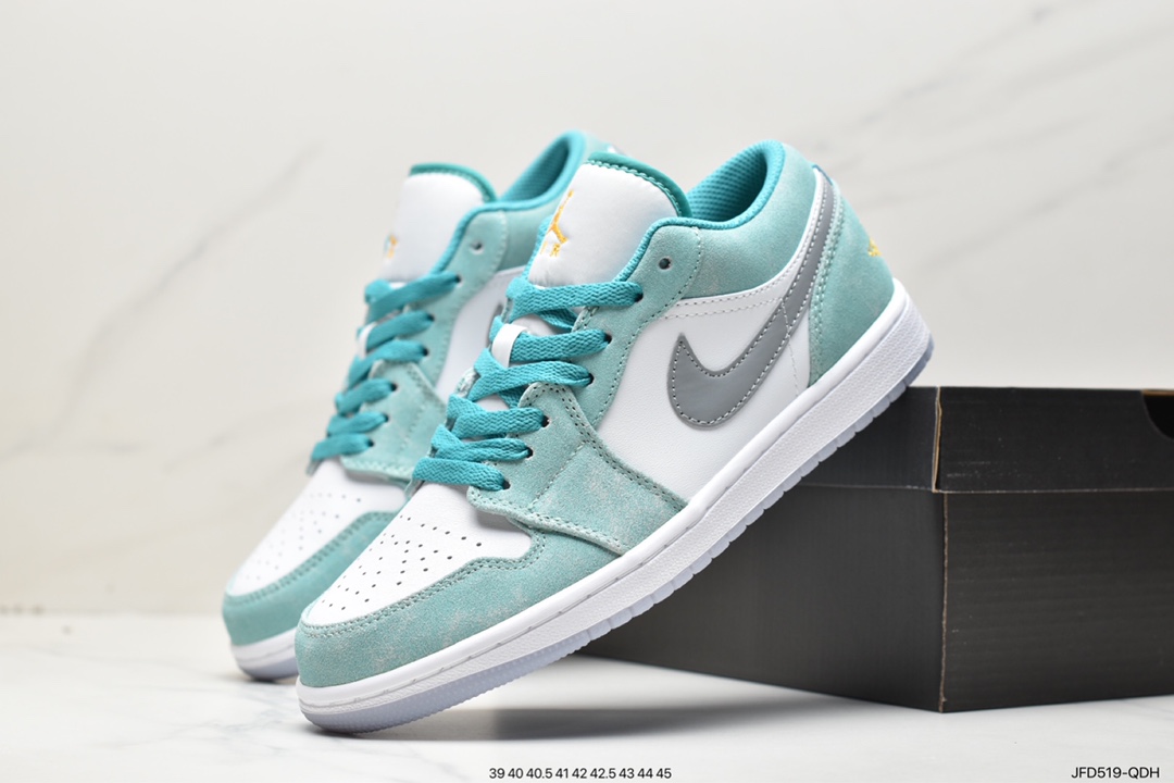 170 Air Jordan 1 Low 祖母绿脚趾 AJ1乔1低帮休闲板鞋 DN3705-301