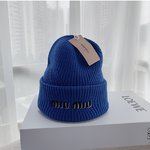 MiuMiu Hats Knitted Hat Best Wholesale Replica
 Knitting Fall/Winter Collection Fashion