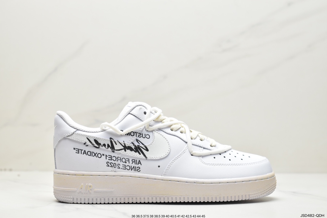 200 耐克 Nike Air Force 1 '07 空军一号休闲运动板鞋 CW2288-111