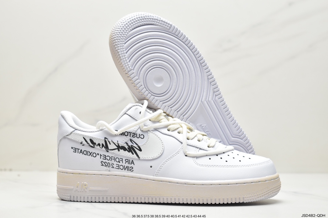 200 耐克 Nike Air Force 1 '07 空军一号休闲运动板鞋 CW2288-111