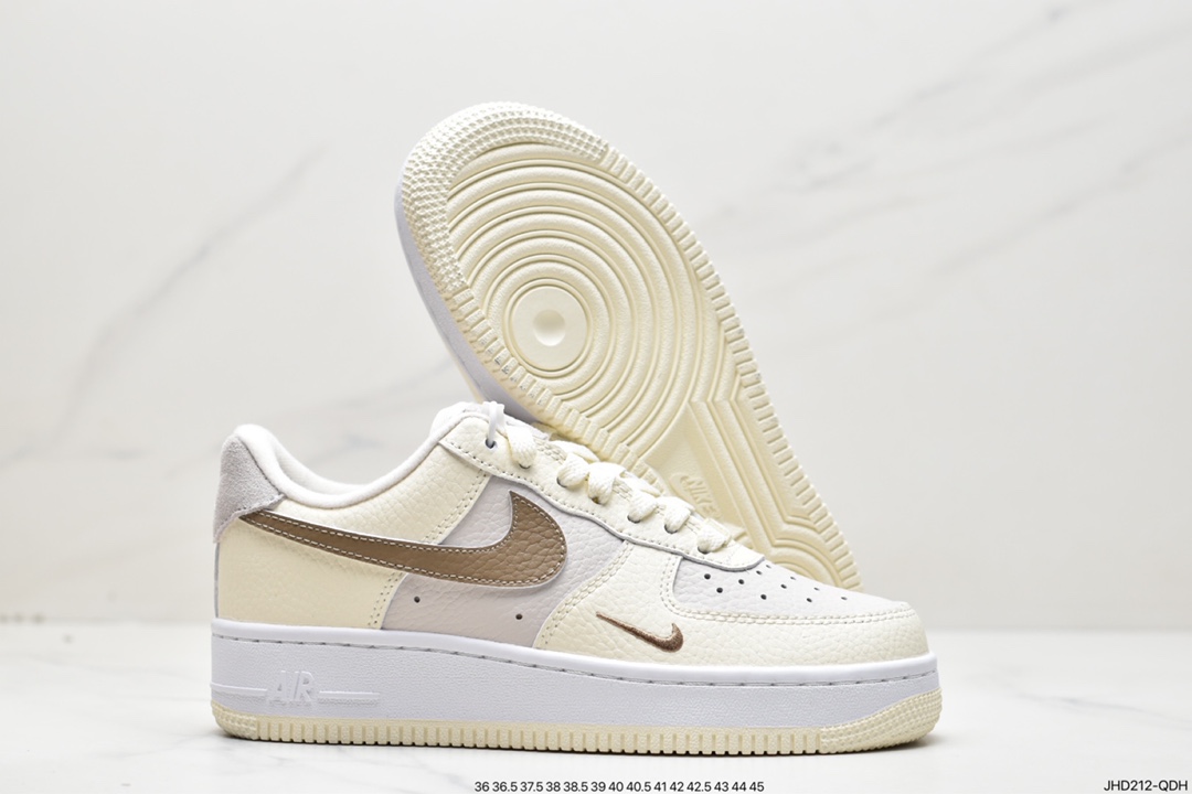 190 Nike Air Force 1 Low '07 奶茶棕小钩空军一号FB8483-100