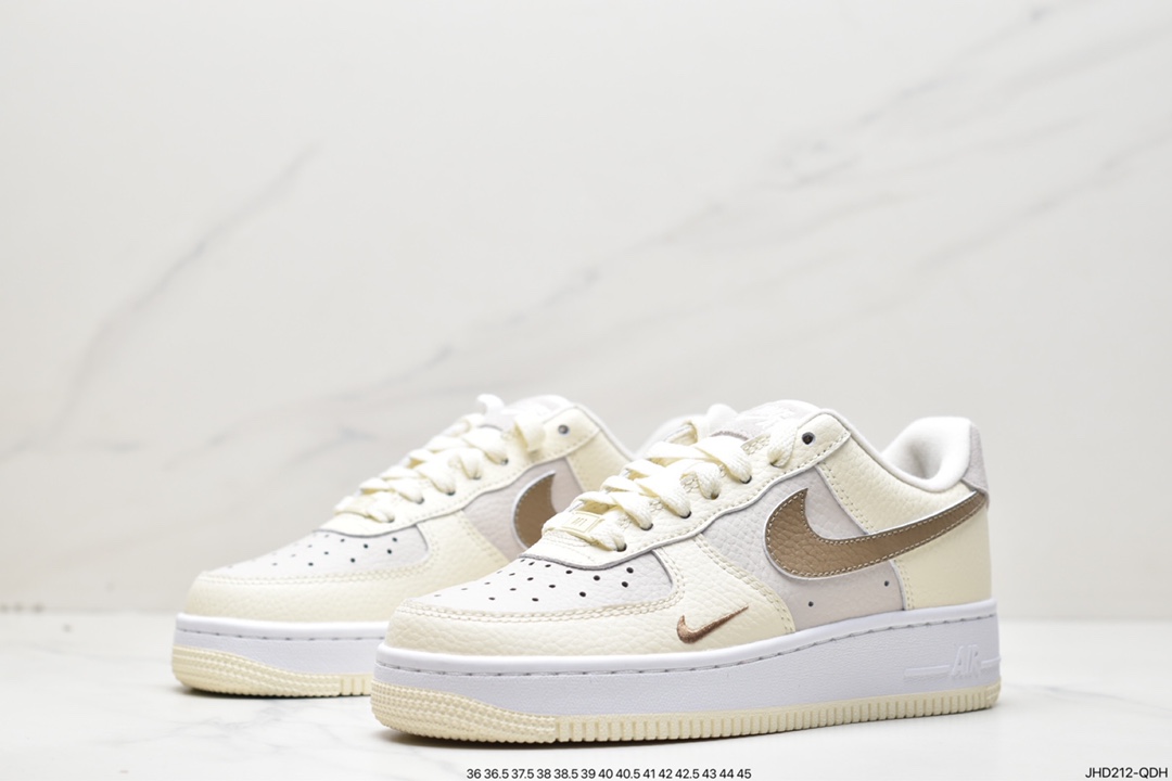 190 Nike Air Force 1 Low '07 奶茶棕小钩空军一号FB8483-100