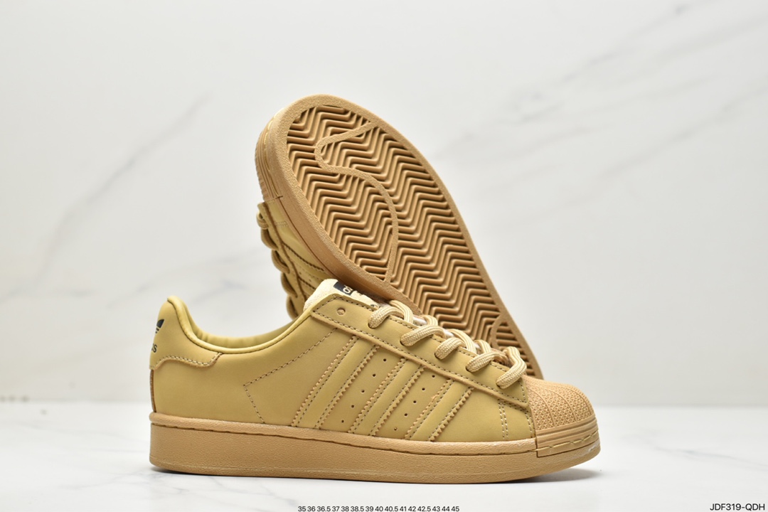 Adidas clover Originals Superstar ”Sail/Green/Lace” shell head series low-top classic all-match casual sports shoes G-Z4831