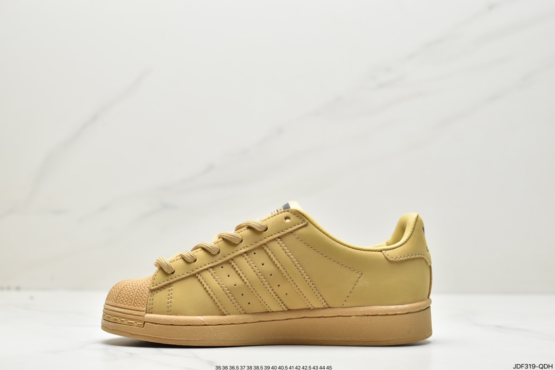 Adidas clover Originals Superstar ”Sail/Green/Lace” shell head series low-top classic all-match casual sports shoes G-Z4831