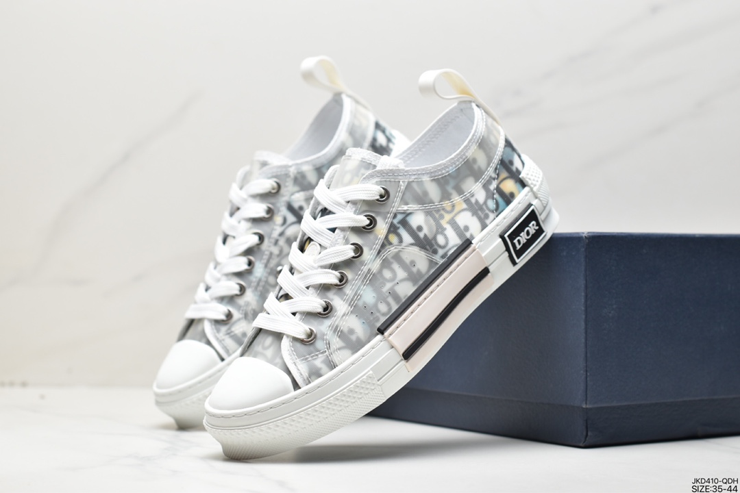 160 迪奥Dior B23 Oblique High Top Sneakers 迪奥“CD重影”全套原装配件