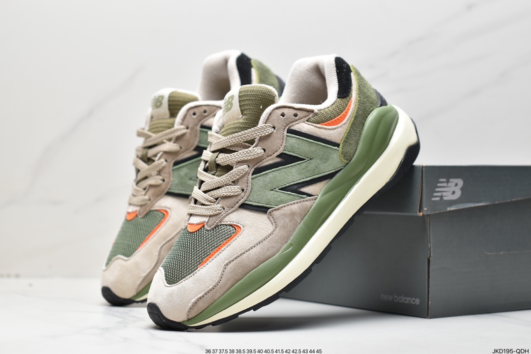 160 New Balance M5740系列复古老爹风休闲运动慢跑鞋