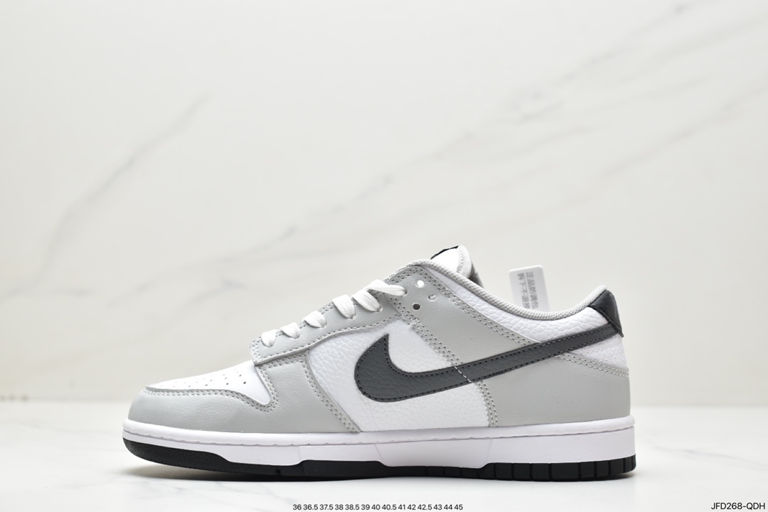170 Nike Dunk Low 耐克 SB 低帮 喷漆双勾白色 FD0661-100