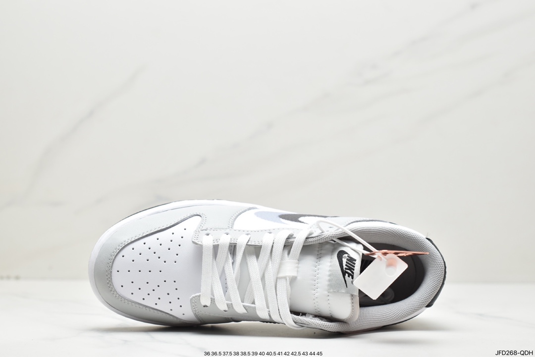 170 Nike Dunk Low 耐克 SB 低帮 喷漆双勾白色 FD0661-100
