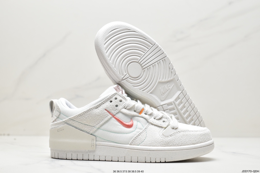 120 耐克Nike Wmns Dunk Low Disrupt 2”Just Do It/Snakeskin”轻量板板鞋DH4402-102