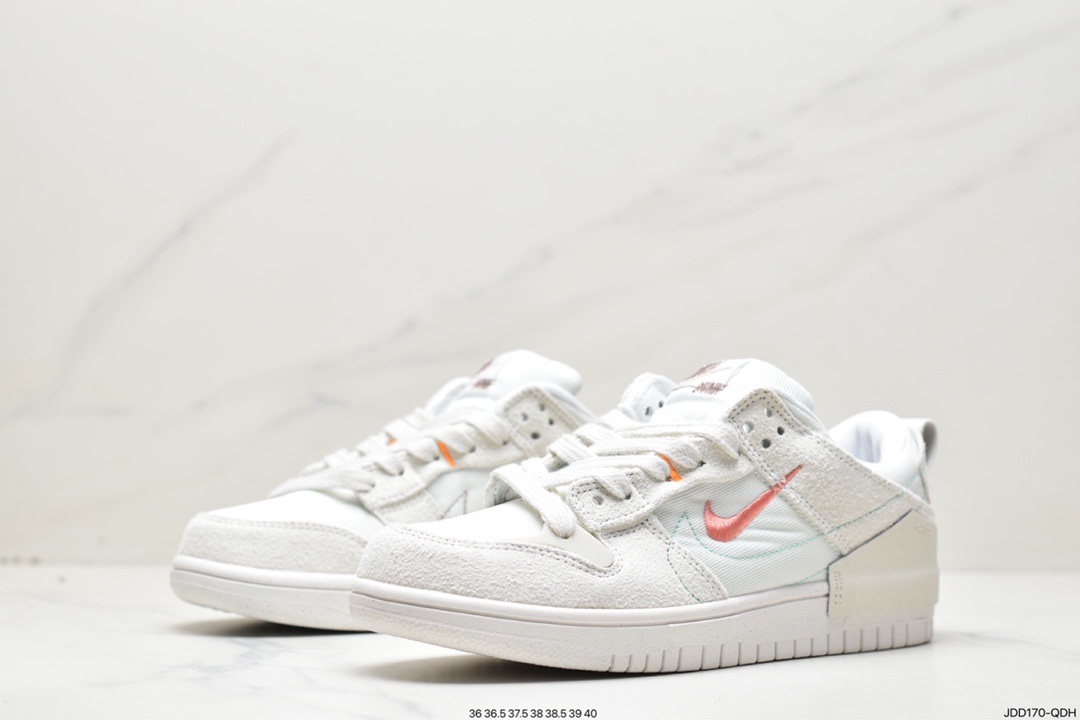 120 耐克Nike Wmns Dunk Low Disrupt 2”Just Do It/Snakeskin”轻量板板鞋DH4402-102