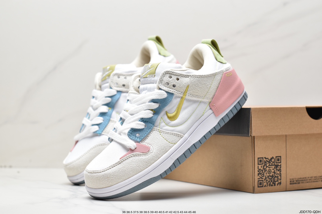 120 耐克Nike Wmns Dunk Low Disrupt 2”Just Do It/Snakeskin”轻量扣篮破坏二代DH4402-102