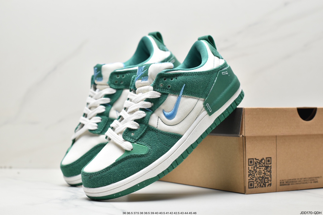 120 耐克Nike Wmns Dunk Low Disrupt 2”Just Do It/Snakeskin”轻量扣篮破坏二代DH4402-102