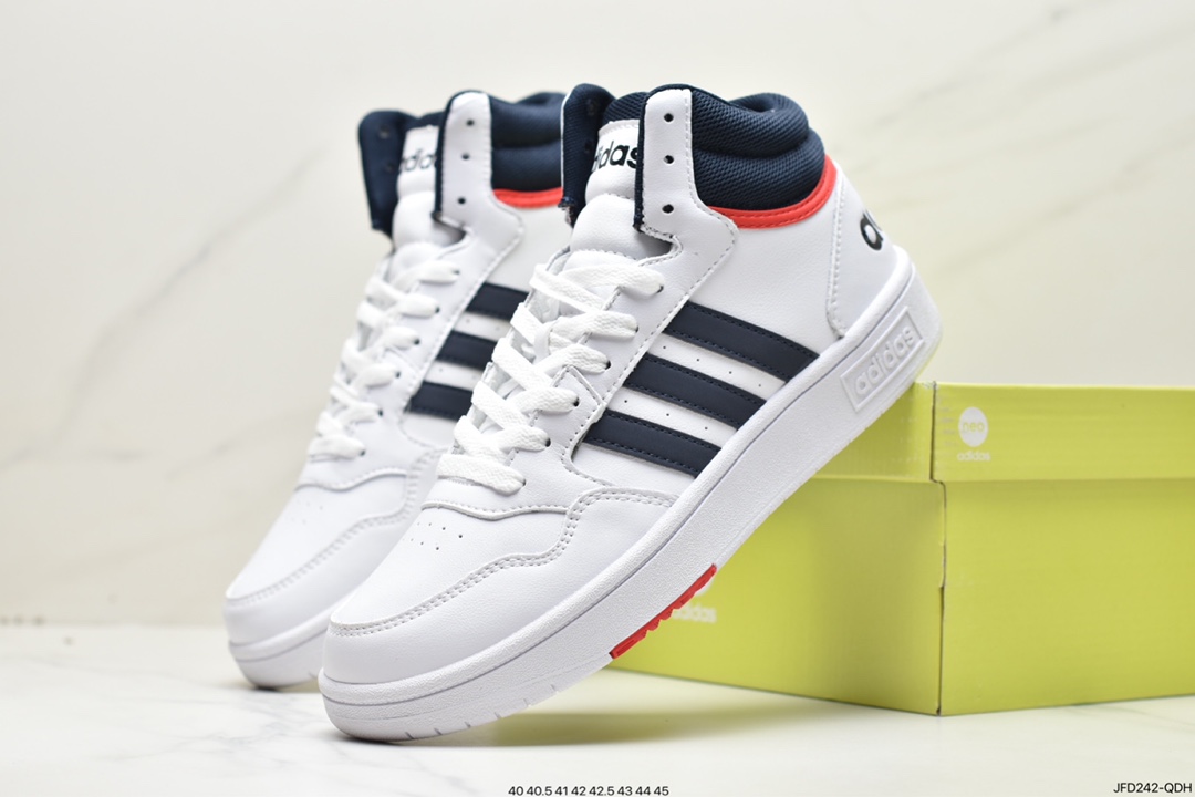 ”,clover adidas HOOPS 3.0MID Rome series low-top retro sneakers GY5543 ”